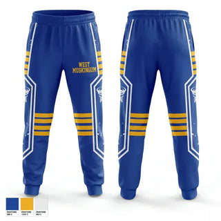 Sweatpants, West Muskingum, Wrestling, Teamtime, Team time, sublimation, custom sports apparel, team uniforms, spirit wear, spiritwear, sports uniforms, custom shirts, team store, custom team store, fundraiser sports, apparel fundraiser