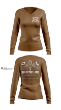 192nd MP BN Women's Long Sleeve V-neck Shirt - 6