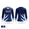 Hyde park cowboys Women's Long Sleeve V-neck Shirt - 1