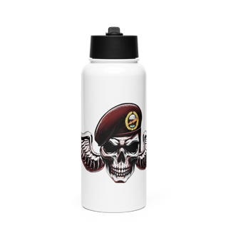 Paracaidistas 1944994 Stainless Steel Water Bottle with a Straw Lid