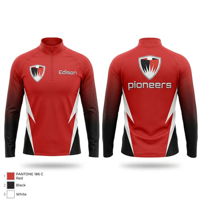 Detroit Edison PSA 90173531 Quarter Zip Jacket - 1