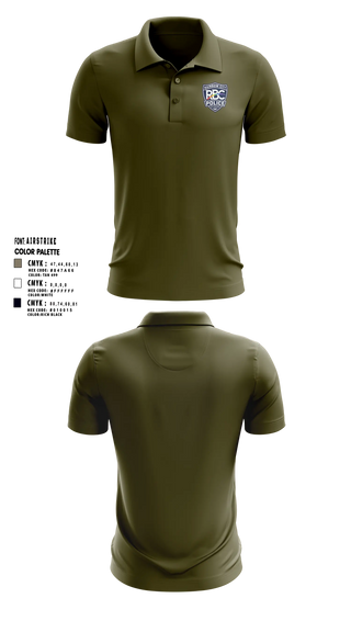 Short Sleeve Performance Polo, Rainbow City Police Department, Police, Teamtime, Team time, sublimation, custom sports apparel, team uniforms, spirit wear, spiritwear, sports uniforms, custom shirts, team store, custom team store, fundraiser sports, apparel fundraiser