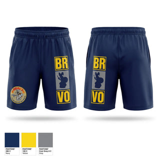 Athletic Shorts With Pockets, BATTLE GROUP BRAVO, Navy, Teamtime, Team time, sublimation, custom sports apparel, team uniforms, spirit wear, spiritwear, sports uniforms, custom shirts, team store, custom team store, fundraiser sports, apparel fundraiser