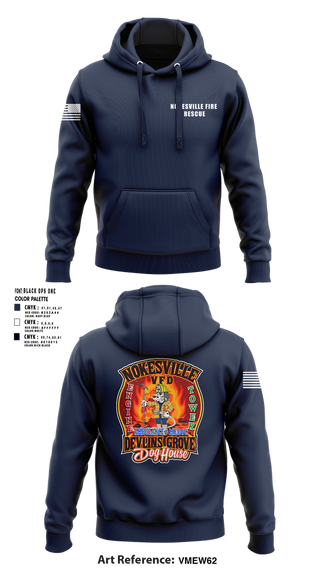 Hoodie, Nokesville Fire Rescue, Fire Department, Teamtime, Team time, sublimation, custom sports apparel, team uniforms, spirit wear, spiritwear, sports uniforms, custom shirts, team store, custom team store, fundraiser sports, apparel fundraiser