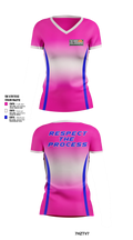 The Hoops Collaborative Women's Short Sleeve V-neck Shirt - 6