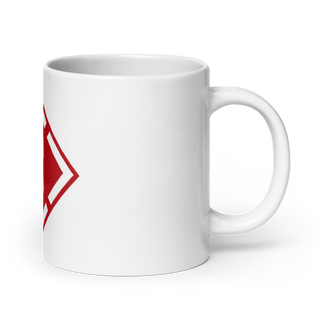 20th Engineer Brigade 13540716 White Glossy Mug - Small