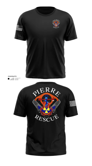 Old School Cotton Feel Shirt, Pierre Rescue, , Teamtime, Team time, sublimation, custom sports apparel, team uniforms, spirit wear, spiritwear, sports uniforms, custom shirts, team store, custom team store, fundraiser sports, apparel fundraiser