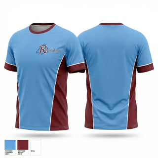 Soft Poly Tee Cotton Like Feel, Revolution Delco 14U White, Softball, Teamtime, Team time, sublimation, custom sports apparel, team uniforms, spirit wear, spiritwear, sports uniforms, custom shirts, team store, custom team store, fundraiser sports, apparel fundraiser