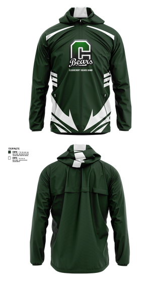 Windbreaker, Cloudcroft Bears Band, Spirit Store, Teamtime, Team time, sublimation, custom sports apparel, team uniforms, spirit wear, spiritwear, sports uniforms, custom shirts, team store, custom team store, fundraiser sports, apparel fundraiser