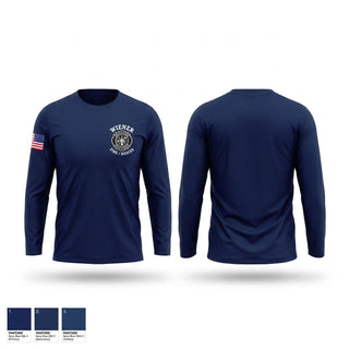 Long Sleeve Performance Shirt, Weiner fire department, Fire Department, Teamtime, Team time, sublimation, custom sports apparel, team uniforms, spirit wear, spiritwear, sports uniforms, custom shirts, team store, custom team store, fundraiser sports, apparel fundraiser