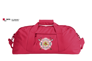 Duffle Bag, Rawls Springs Volunteer Fire Department, Fire Department, Teamtime, Team time, sublimation, custom sports apparel, team uniforms, spirit wear, spiritwear, sports uniforms, custom shirts, team store, custom team store, fundraiser sports, apparel fundraiser