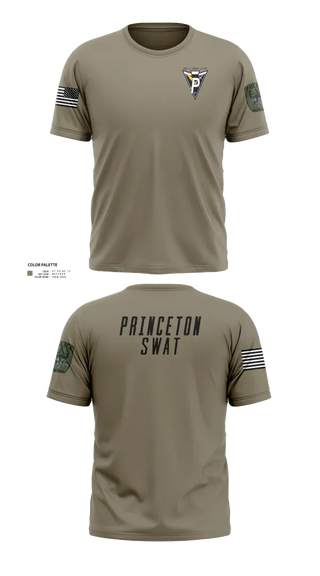 Short Sleeve Performance Shirt, Princeton SWAT, Police, Teamtime, Team time, sublimation, custom sports apparel, team uniforms, spirit wear, spiritwear, sports uniforms, custom shirts, team store, custom team store, fundraiser sports, apparel fundraiser