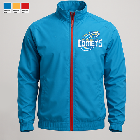 Windbreaker, Cottey College Basketball, Women's Basketball, Teamtime, Team time, sublimation, custom sports apparel, team uniforms, spirit wear, spiritwear, sports uniforms, custom shirts, team store, custom team store, fundraiser sports, apparel fundraiser