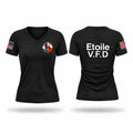 Etoile volunteer fire department Women's Short Sleeve V-neck Shirt - 1