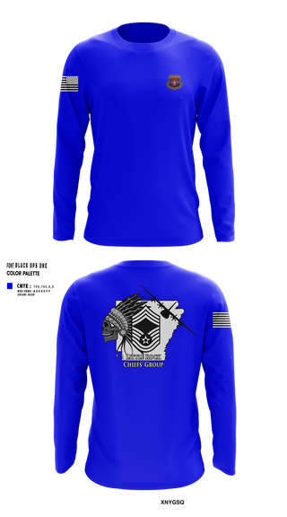 Long Sleeve Performance Shirt, LRAFB Chiefs Group, , Teamtime, Team time, sublimation, custom sports apparel, team uniforms, spirit wear, spiritwear, sports uniforms, custom shirts, team store, custom team store, fundraiser sports, apparel fundraiser