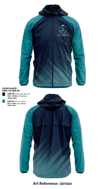 Somerset Sky Pointe Men's Soccer 8963849 Windbreaker - 1