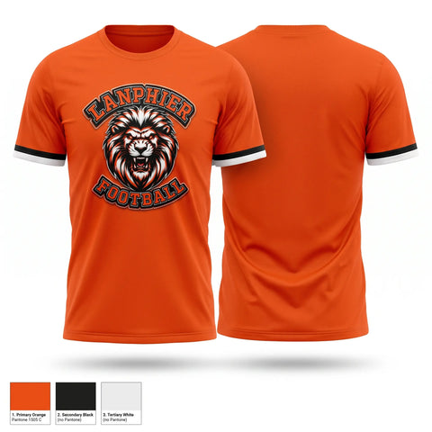 Short Sleeve Performance Shirt, Lanphier Lions, , Teamtime, Team time, sublimation, custom sports apparel, team uniforms, spirit wear, spiritwear, sports uniforms, custom shirts, team store, custom team store, fundraiser sports, apparel fundraiser