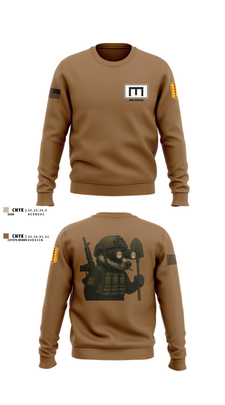 Crew Neck Sweatshirt, 180th ESC, , Teamtime, Team time, sublimation, custom sports apparel, team uniforms, spirit wear, spiritwear, sports uniforms, custom shirts, team store, custom team store, fundraiser sports, apparel fundraiser
