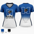 McKinley Lady Panthers Women's Short Sleeve V-neck Shirt - 21