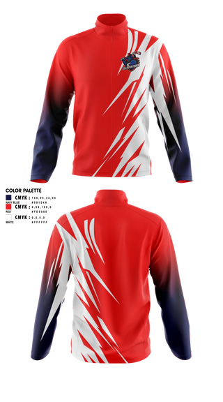 Fleece Jacket, Gladwin Gladiators, Ice Hockey, Teamtime, Team time, sublimation, custom sports apparel, team uniforms, spirit wear, spiritwear, sports uniforms, custom shirts, team store, custom team store, fundraiser sports, apparel fundraiser