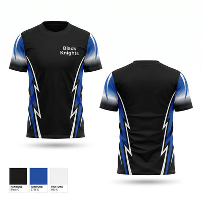 Black Knights Short Sleeve Performance Shirt - 2