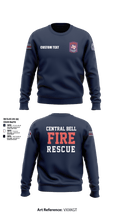Central Bell County Fire Rescue  Crew Neck Sweatshirt - 5