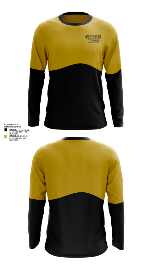 Long Sleeve Performance Shirt, Socastee Braves, Track & Field, Teamtime, Team time, sublimation, custom sports apparel, team uniforms, spirit wear, spiritwear, sports uniforms, custom shirts, team store, custom team store, fundraiser sports, apparel fundraiser