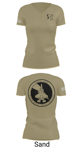 Womens Short Sleeve Vneck Shirt, VMFA-121, , Teamtime, Team time, sublimation, custom sports apparel, team uniforms, spirit wear, spiritwear, sports uniforms, custom shirts, team store, custom team store, fundraiser sports, apparel fundraiser