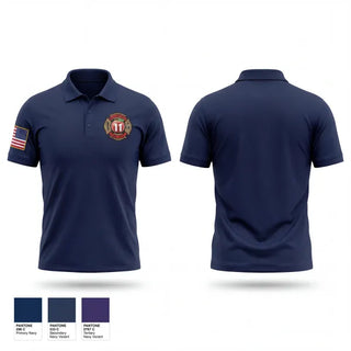 Short Sleeve Performance Polo, Bloomfield Volunteer Fire Department, Fire Department, Teamtime, Team time, sublimation, custom sports apparel, team uniforms, spirit wear, spiritwear, sports uniforms, custom shirts, team store, custom team store, fundraiser sports, apparel fundraiser