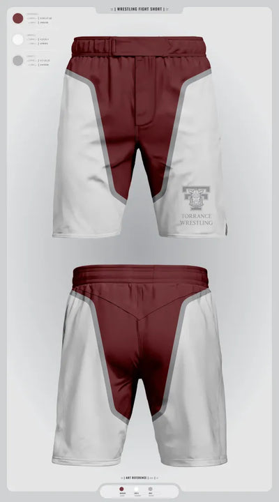 Torrance Wrestling 54708055 Fight Shorts - 1