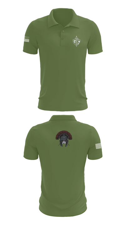HQ PLT, A CO, USDB BN (CORR) 15623117 Short Sleeve Performance Polo - 47
