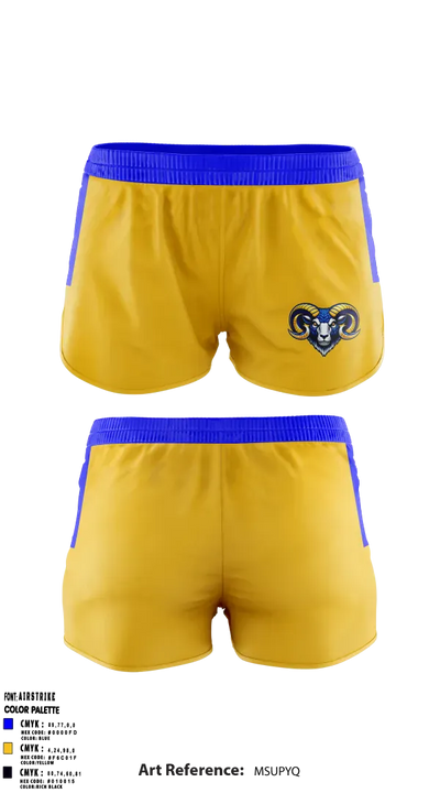 Memphis Rams 44971969 Women's Shorts - 3