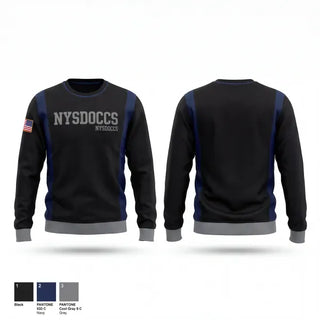 Crew Neck Sweatshirt, Nysdoccs, Police, Teamtime, Team time, sublimation, custom sports apparel, team uniforms, spirit wear, spiritwear, sports uniforms, custom shirts, team store, custom team store, fundraiser sports, apparel fundraiser