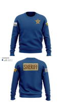 Hudspeth county sheriff office 47128359 Crew Neck Sweatshirt - 21