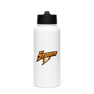 Storm Stainless Steel Water Bottle with a Straw Lid