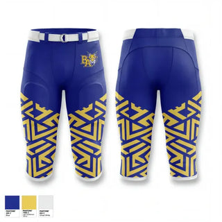 Football Pants, Bacon Academy, , Teamtime, Team time, sublimation, custom sports apparel, team uniforms, spirit wear, spiritwear, sports uniforms, custom shirts, team store, custom team store, fundraiser sports, apparel fundraiser