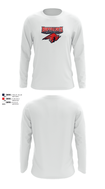 Illinois Buffaloes 94670551 Long Sleeve Performance Shirt 4