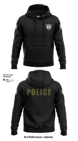 Hoodie, New York Mills Police Department, Police, Teamtime, Team time, sublimation, custom sports apparel, team uniforms, spirit wear, spiritwear, sports uniforms, custom shirts, team store, custom team store, fundraiser sports, apparel fundraiser