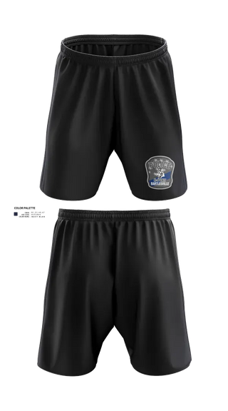 Athletic Shorts With Pockets, Bartlesville Police Department, Police, Teamtime, Team time, sublimation, custom sports apparel, team uniforms, spirit wear, spiritwear, sports uniforms, custom shirts, team store, custom team store, fundraiser sports, apparel fundraiser