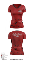 Lady Cardinals 2K13  Women's Short Sleeve V-neck Shirt - 1
