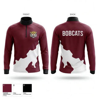 Quarter Zip Jacket, Valley view bobcats, Men's Basketball, Teamtime, Team time, sublimation, custom sports apparel, team uniforms, spirit wear, spiritwear, sports uniforms, custom shirts, team store, custom team store, fundraiser sports, apparel fundraiser