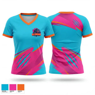 Womens Short Sleeve Vneck Shirt, HELLHOUNDS, Baseball, Teamtime, Team time, sublimation, custom sports apparel, team uniforms, spirit wear, spiritwear, sports uniforms, custom shirts, team store, custom team store, fundraiser sports, apparel fundraiser