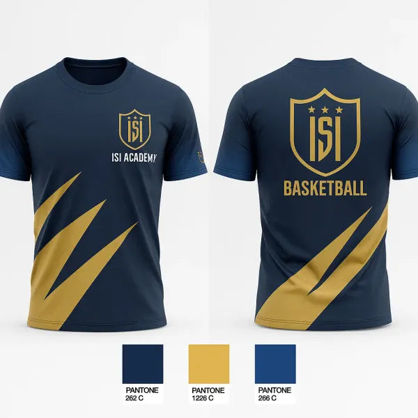 Short Sleeve Performance Shirt, ISI Academy, Men's Basketball, Teamtime, Team time, sublimation, custom sports apparel, team uniforms, spirit wear, spiritwear, sports uniforms, custom shirts, team store, custom team store, fundraiser sports, apparel fundraiser