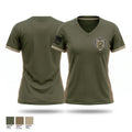 Sarpy County SWAT Women's Short Sleeve V-neck Shirt - 1