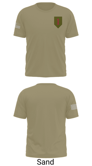 Short Sleeve Performance Shirt, 1st Infantry Division, Army, Teamtime, Team time, sublimation, custom sports apparel, team uniforms, spirit wear, spiritwear, sports uniforms, custom shirts, team store, custom team store, fundraiser sports, apparel fundraiser