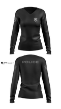 A.C.E. 52388451 Women's Long Sleeve V-neck Shirt - 3