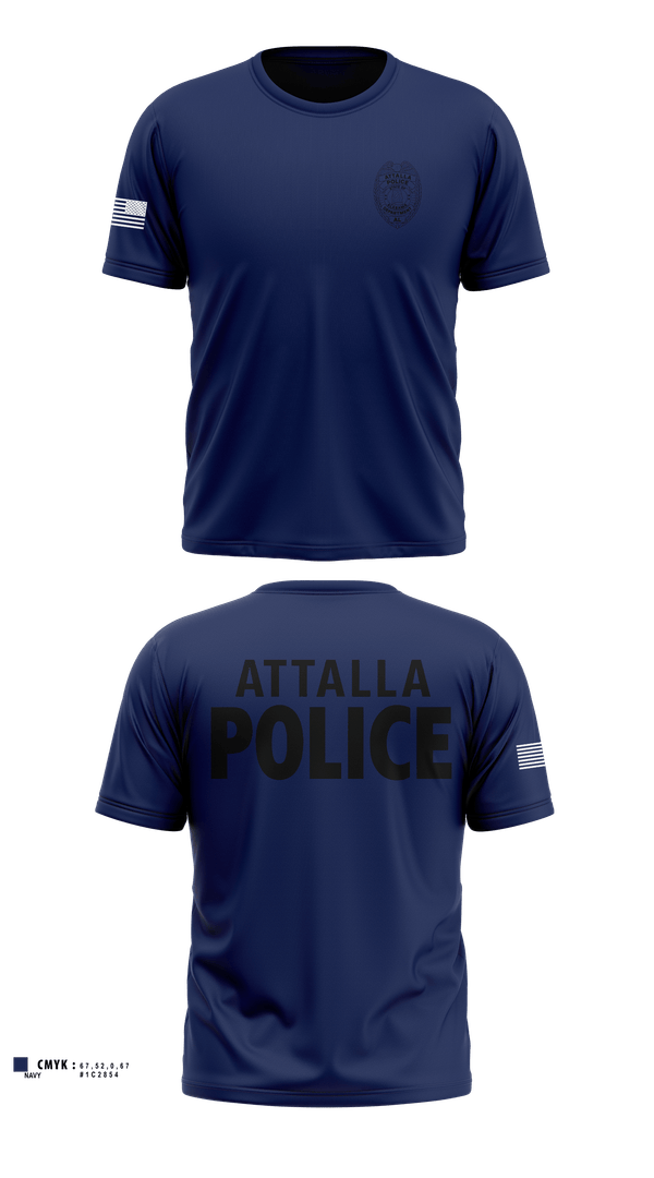Short Sleeve Performance Shirt, Attalla Police Department, Police, Teamtime, Team time, sublimation, custom sports apparel, team uniforms, spirit wear, spiritwear, sports uniforms, custom shirts, team store, custom team store, fundraiser sports, apparel fundraiser