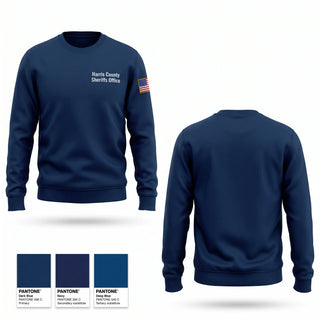 Crew Neck Sweatshirt, Harris County Sheriff’s Office, Police, Teamtime, Team time, sublimation, custom sports apparel, team uniforms, spirit wear, spiritwear, sports uniforms, custom shirts, team store, custom team store, fundraiser sports, apparel fundraiser