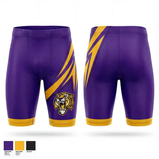 Mens Compression Shorts, Dupree Tigers, Women's Volleyball, Teamtime, Team time, sublimation, custom sports apparel, team uniforms, spirit wear, spiritwear, sports uniforms, custom shirts, team store, custom team store, fundraiser sports, apparel fundraiser