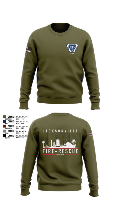 JFRD Critical Care Team 81495664 Crew Neck Sweatshirt - 5 (1)